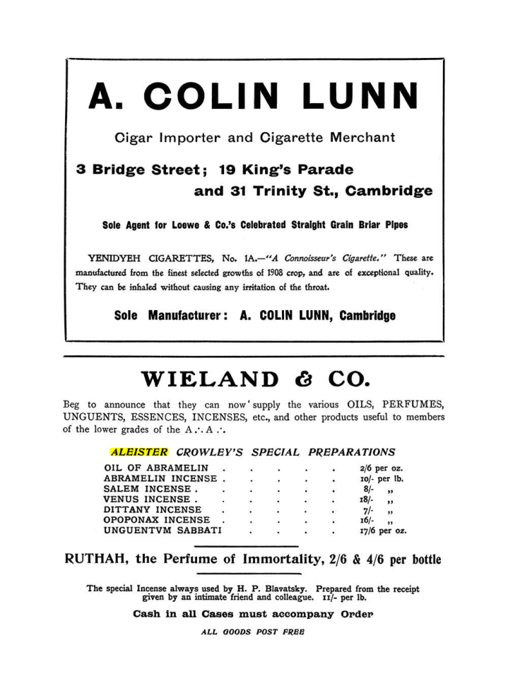 Original scan of The Equinox (Volume I, Number X), PDF page 607