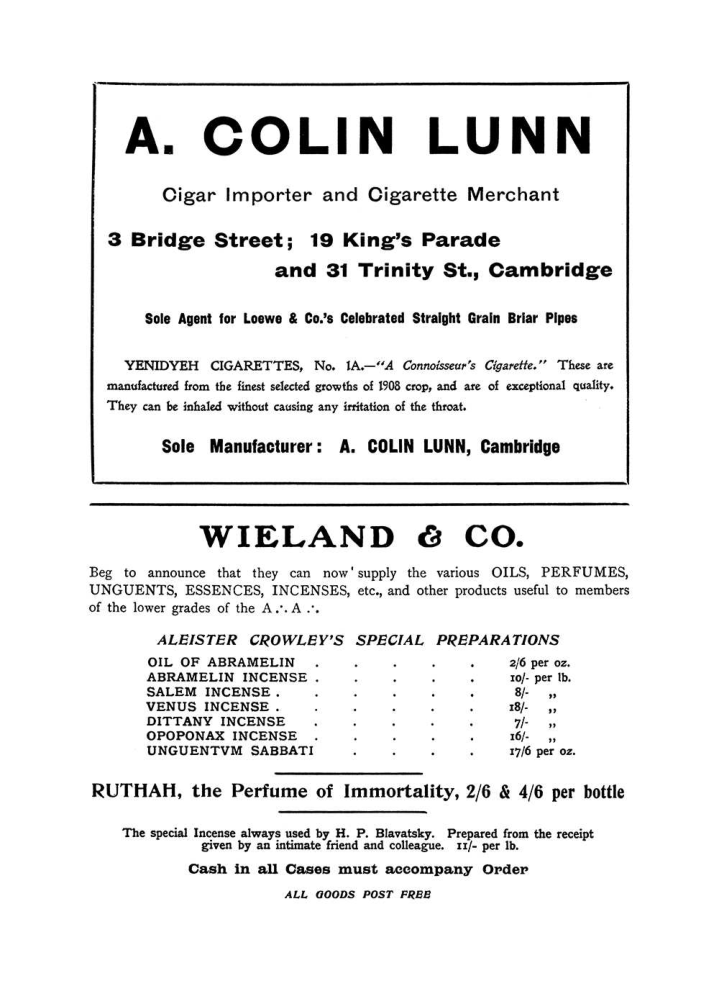 Original scan of The Equinox (Volume I, Number X), PDF page 607