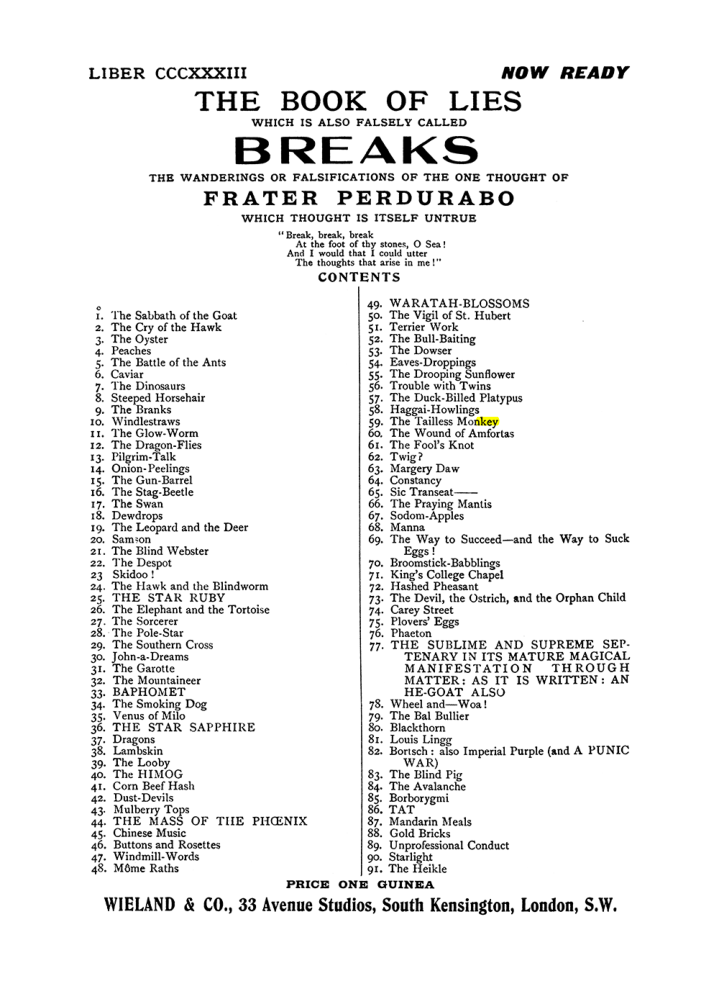 Original scan of The Equinox (Volume I, Number X), PDF page 609