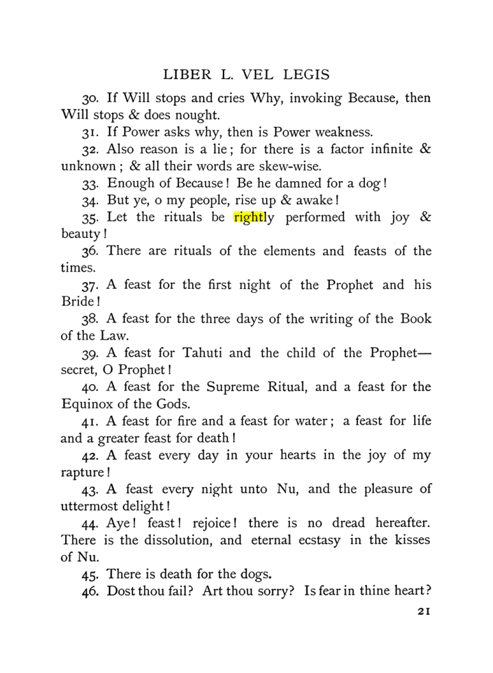 Original scan of The Equinox (Volume I, Number X), PDF page 61