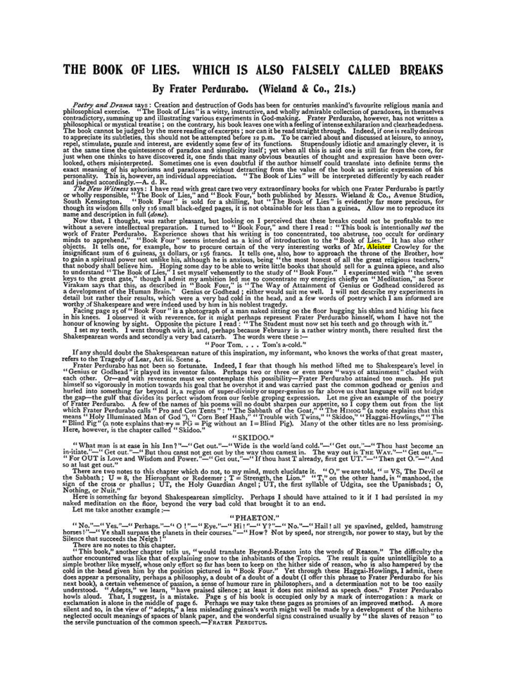 Original scan of The Equinox (Volume I, Number X), PDF page 610