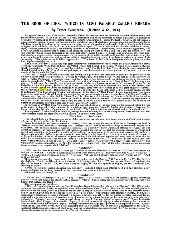 Original scan of The Equinox (Volume I, Number X), PDF page 610