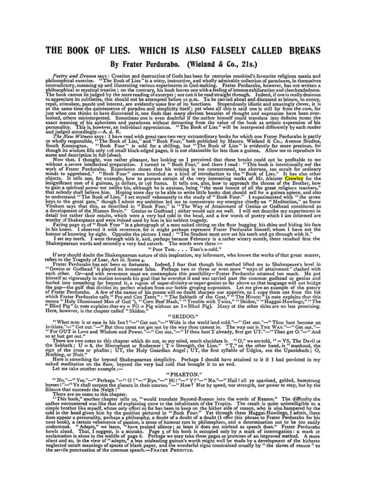 Original scan of The Equinox (Volume I, Number X), PDF page 610