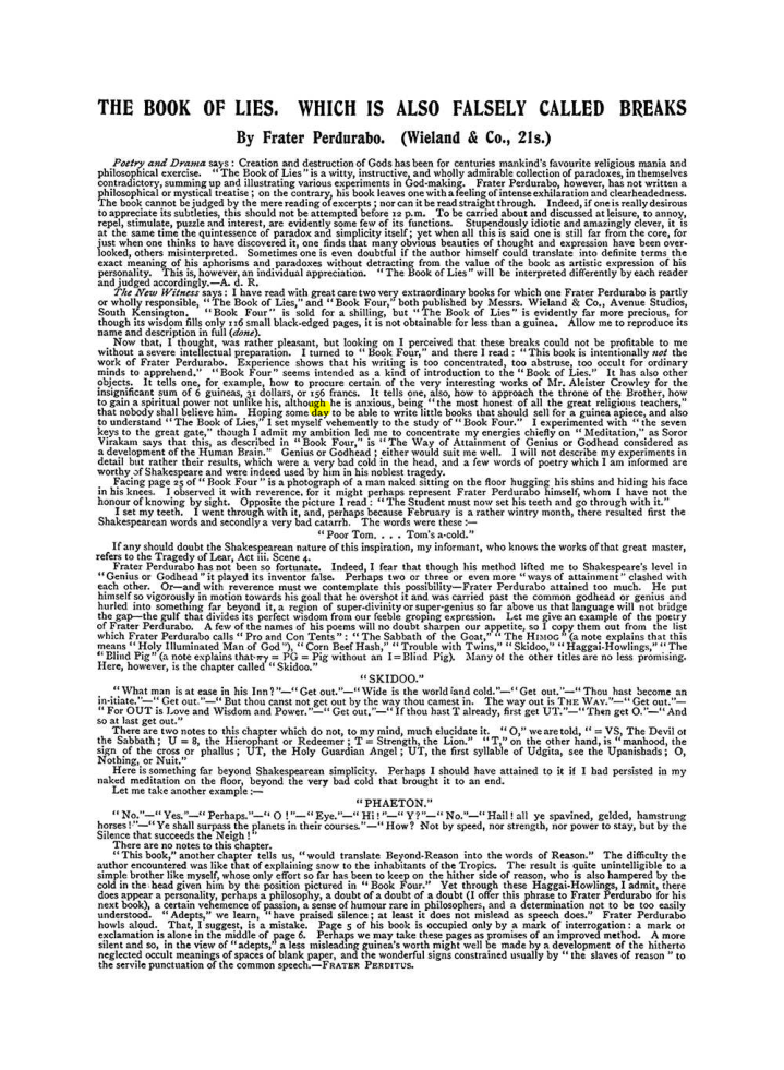 Original scan of The Equinox (Volume I, Number X), PDF page 610