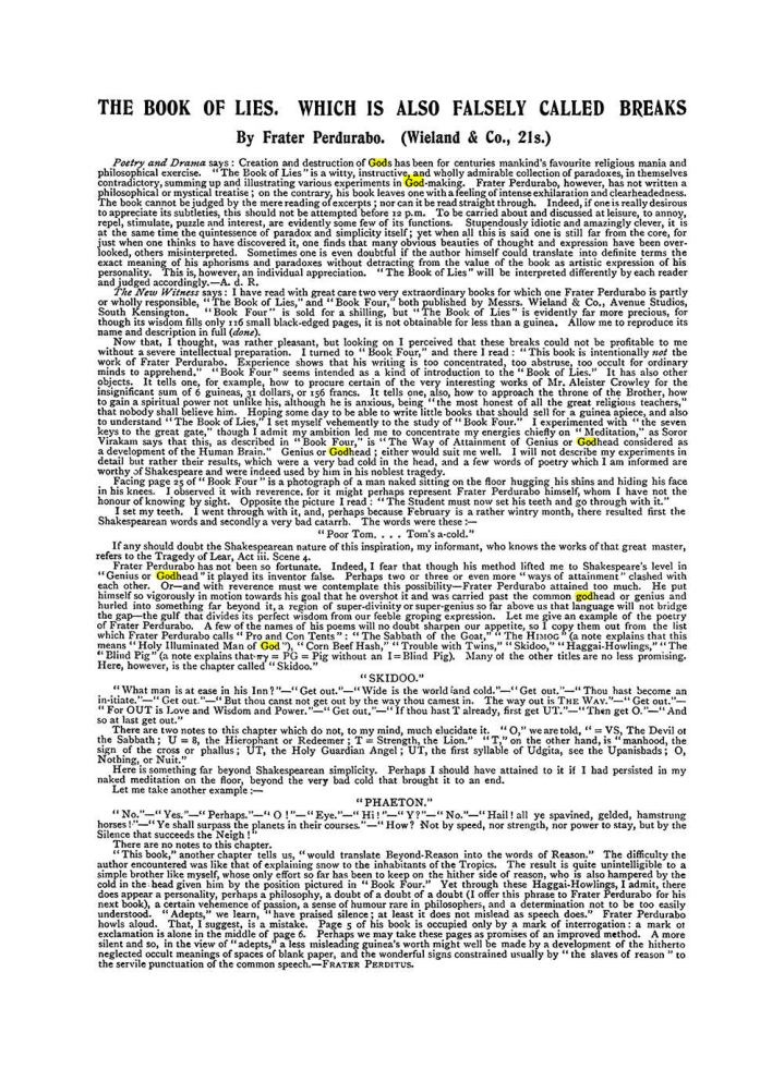 Original scan of The Equinox (Volume I, Number X), PDF page 610