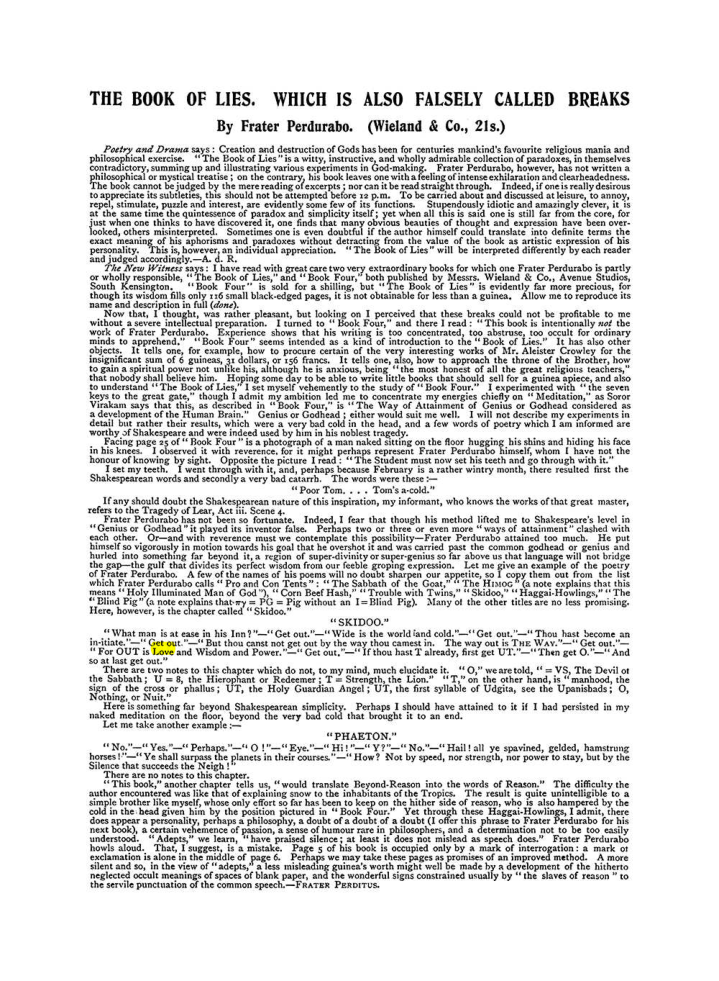 Original scan of The Equinox (Volume I, Number X), PDF page 610