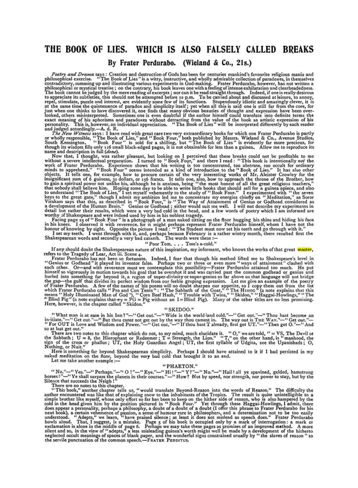 Original scan of The Equinox (Volume I, Number X), PDF page 610