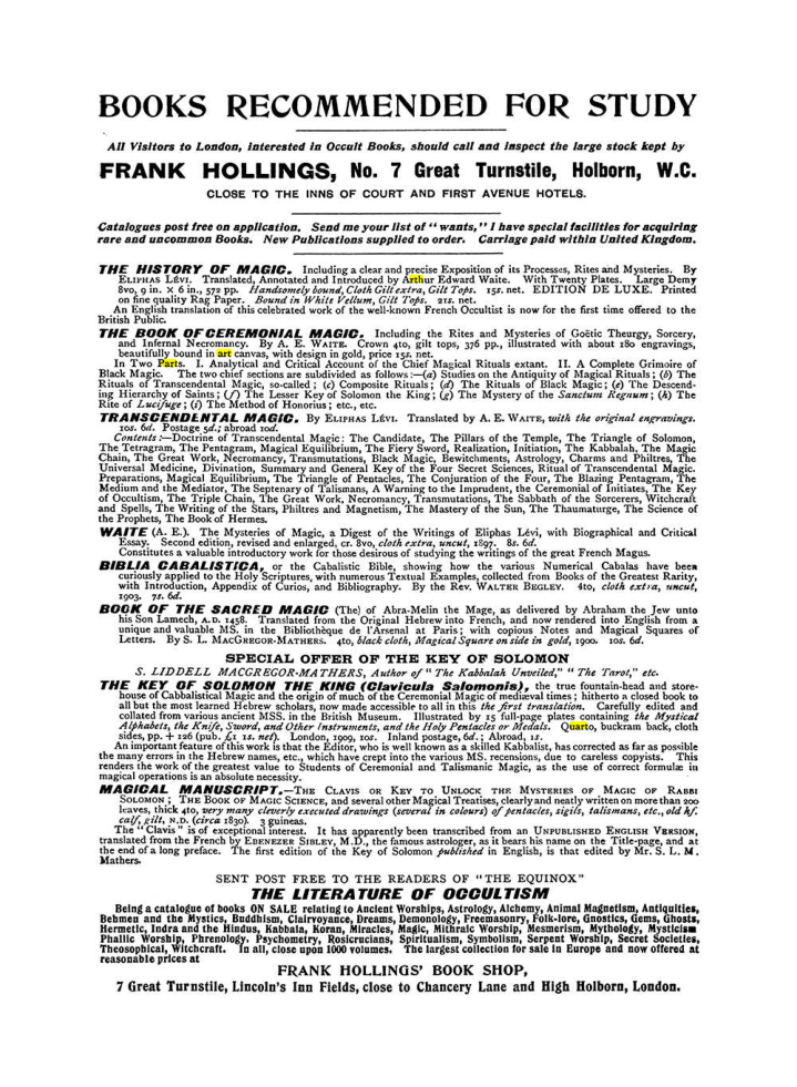 Original scan of The Equinox (Volume I, Number X), PDF page 612