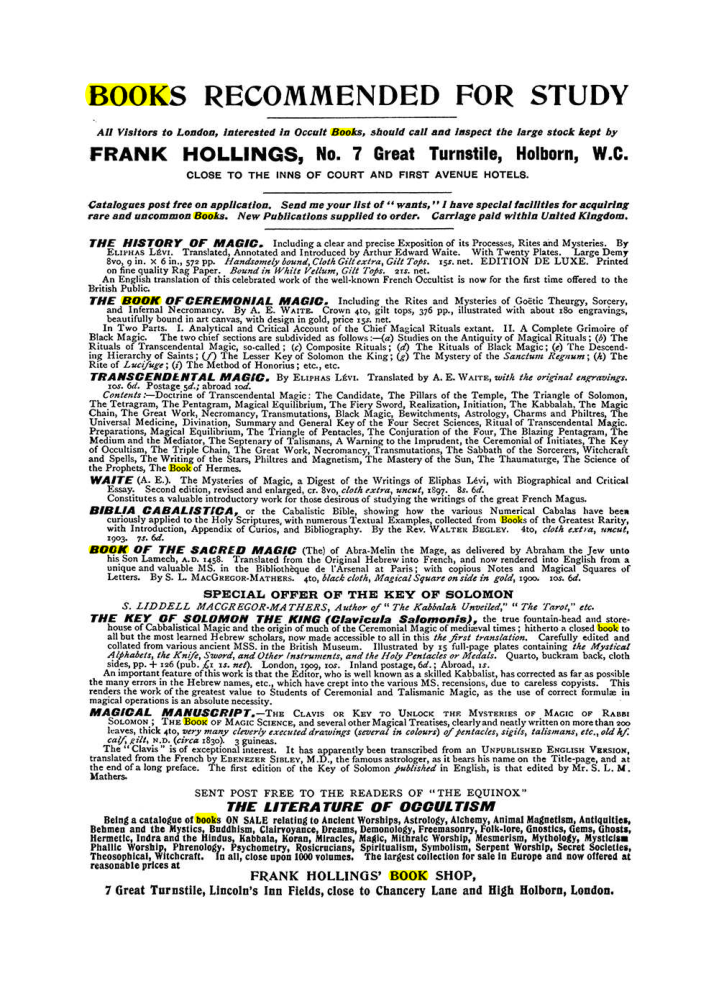 Original scan of The Equinox (Volume I, Number X), PDF page 612