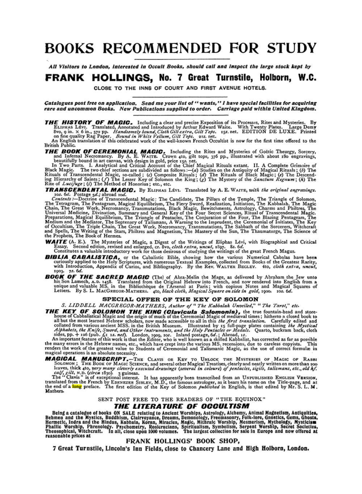 Original scan of The Equinox (Volume I, Number X), PDF page 612