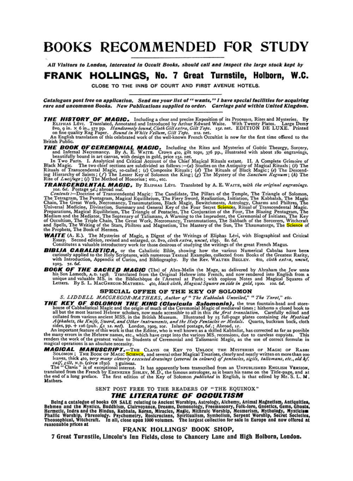 Original scan of The Equinox (Volume I, Number X), PDF page 612