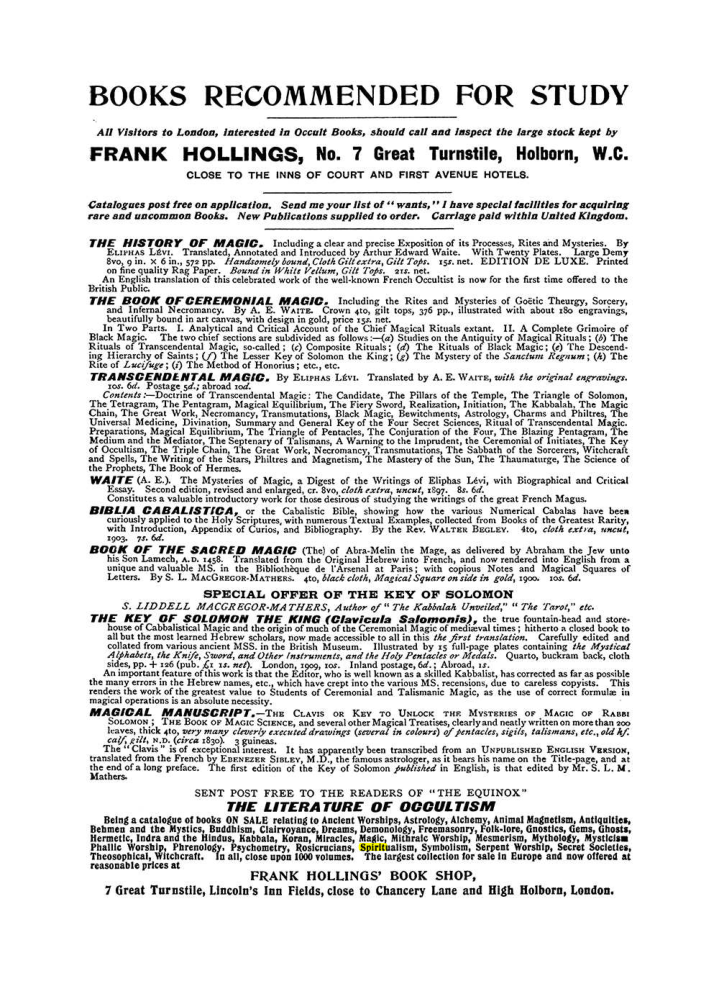 Original scan of The Equinox (Volume I, Number X), PDF page 612