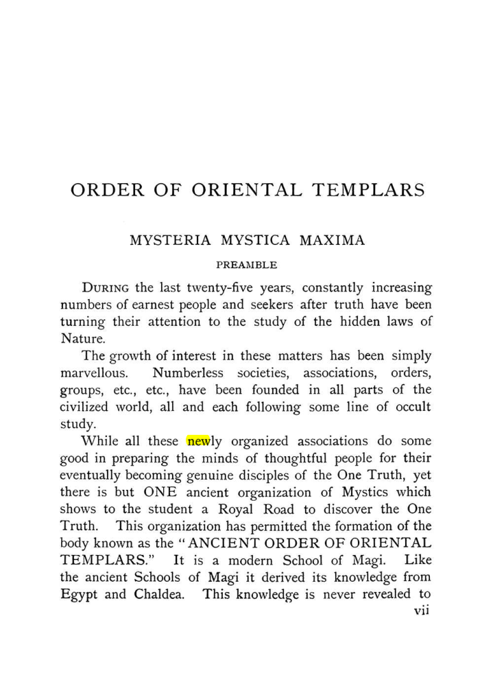 Original scan of The Equinox (Volume I, Number X), PDF page 7