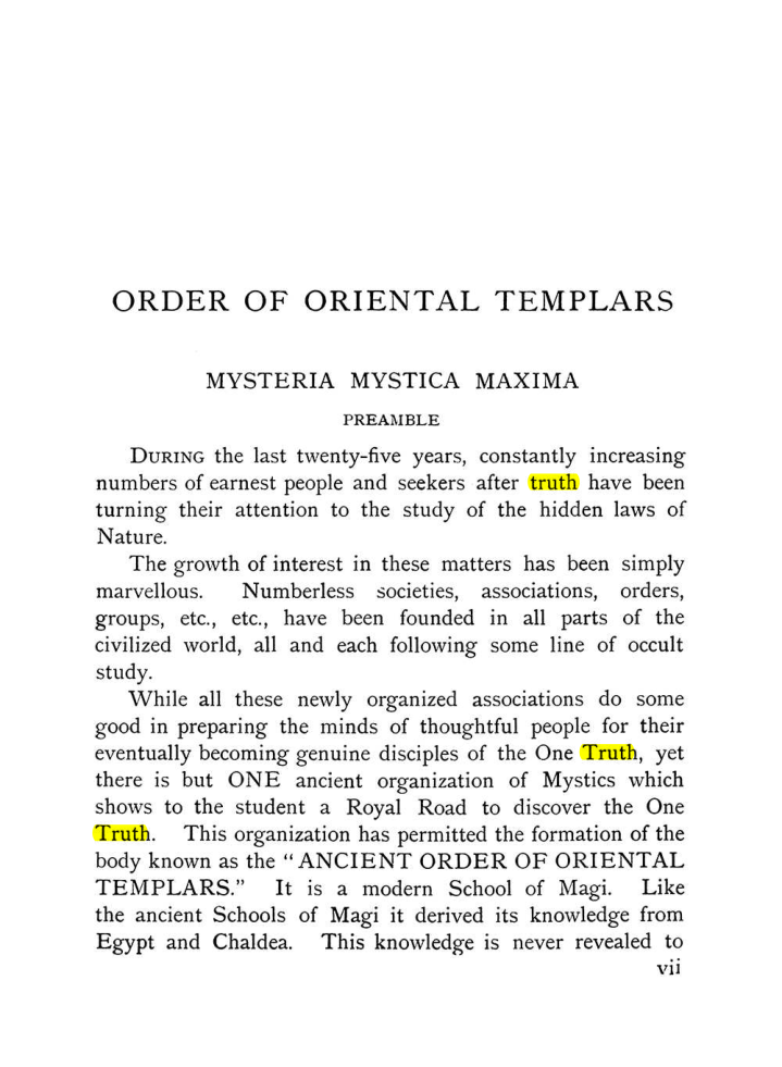 Original scan of The Equinox (Volume I, Number X), PDF page 7