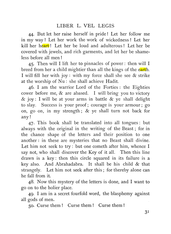 Original scan of The Equinox (Volume I, Number X), PDF page 71