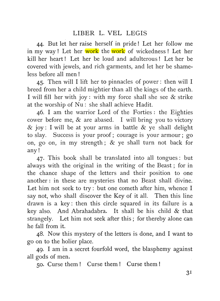 Original scan of The Equinox (Volume I, Number X), PDF page 71