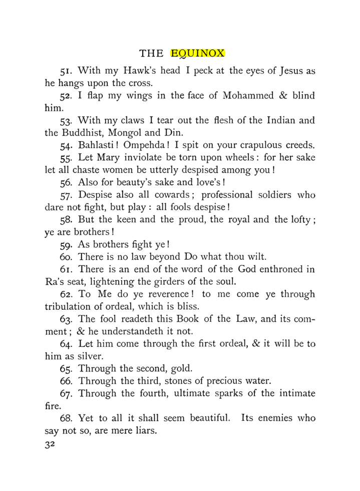 Original scan of The Equinox (Volume I, Number X), PDF page 72