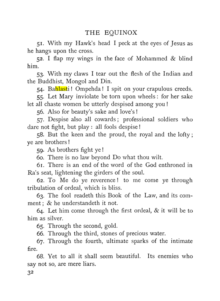 Original scan of The Equinox (Volume I, Number X), PDF page 72