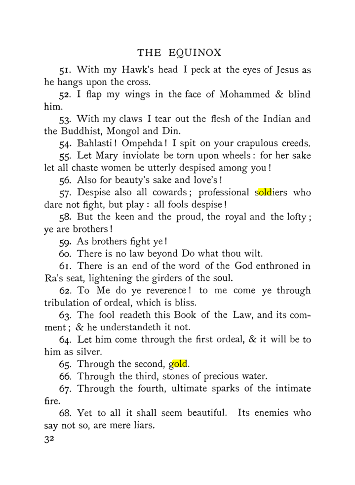 Original scan of The Equinox (Volume I, Number X), PDF page 72
