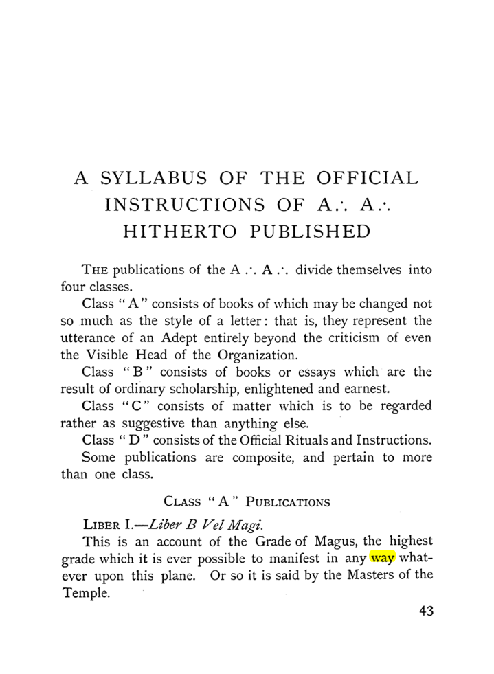 Original scan of The Equinox (Volume I, Number X), PDF page 83