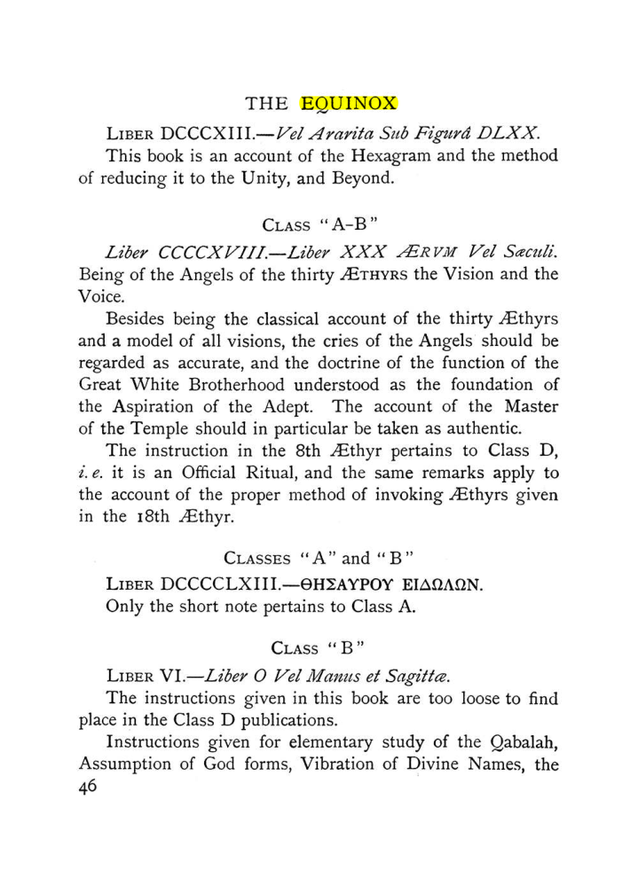 Original scan of The Equinox (Volume I, Number X), PDF page 86