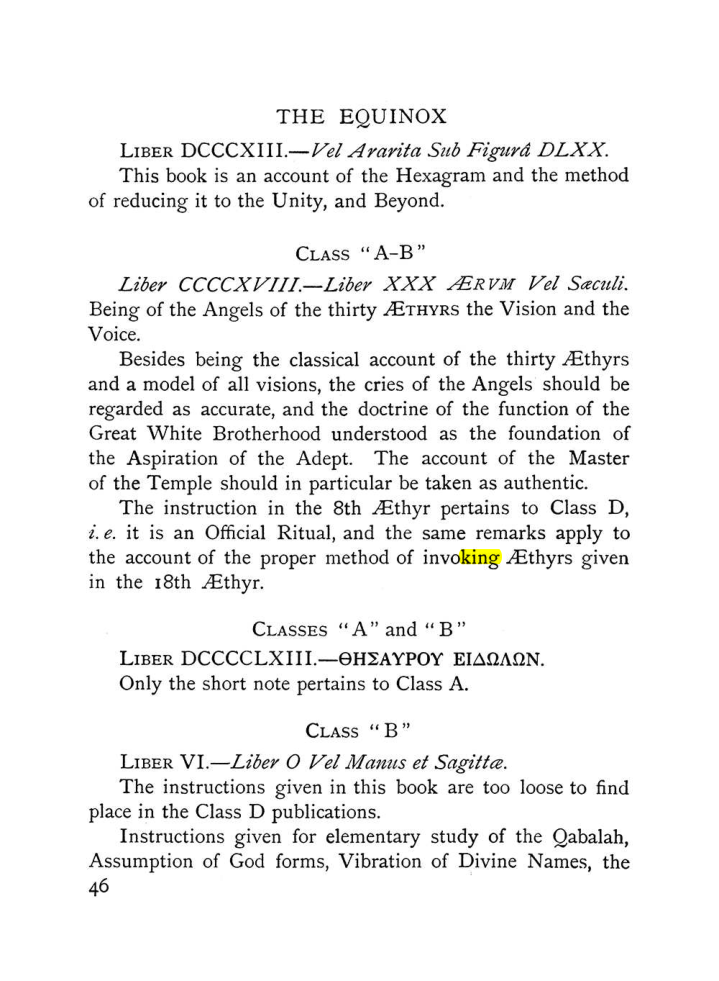 Original scan of The Equinox (Volume I, Number X), PDF page 86