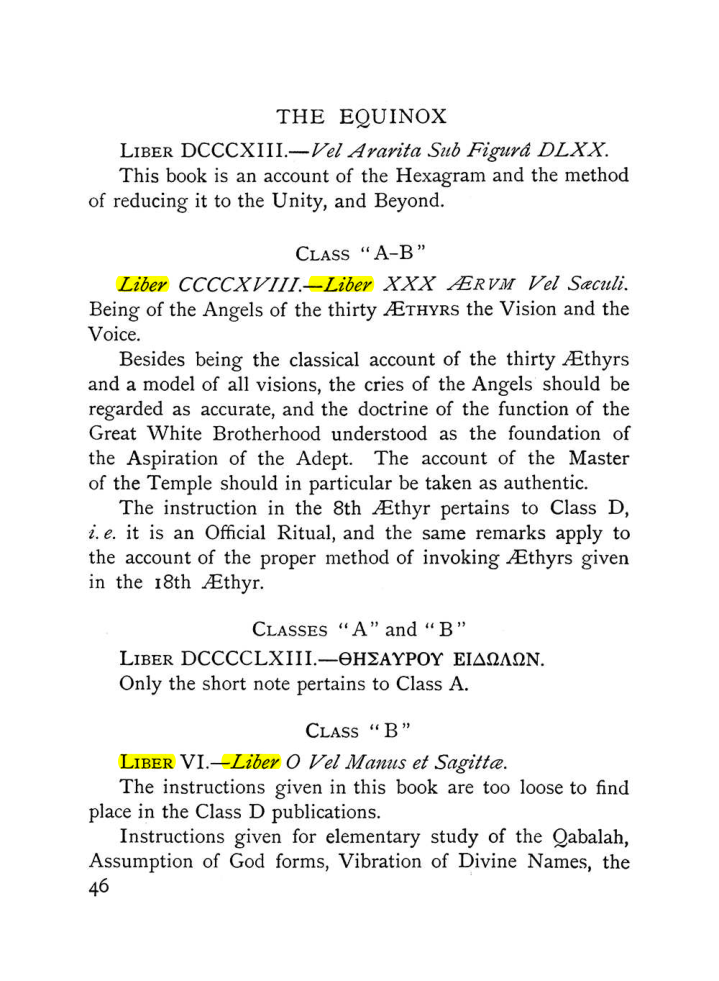 Original scan of The Equinox (Volume I, Number X), PDF page 86