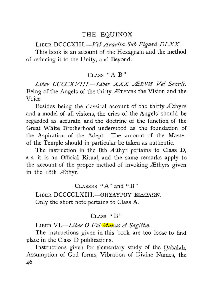 Original scan of The Equinox (Volume I, Number X), PDF page 86