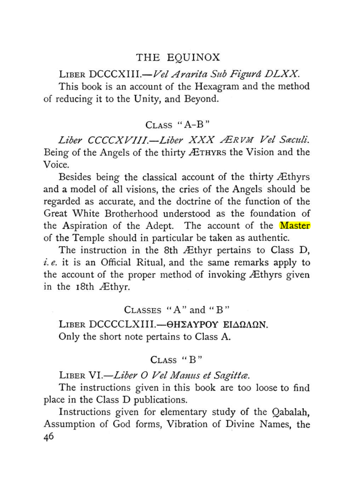 Original scan of The Equinox (Volume I, Number X), PDF page 86