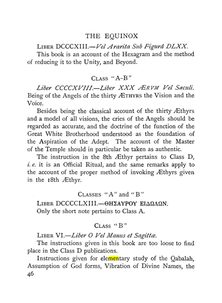 Original scan of The Equinox (Volume I, Number X), PDF page 86