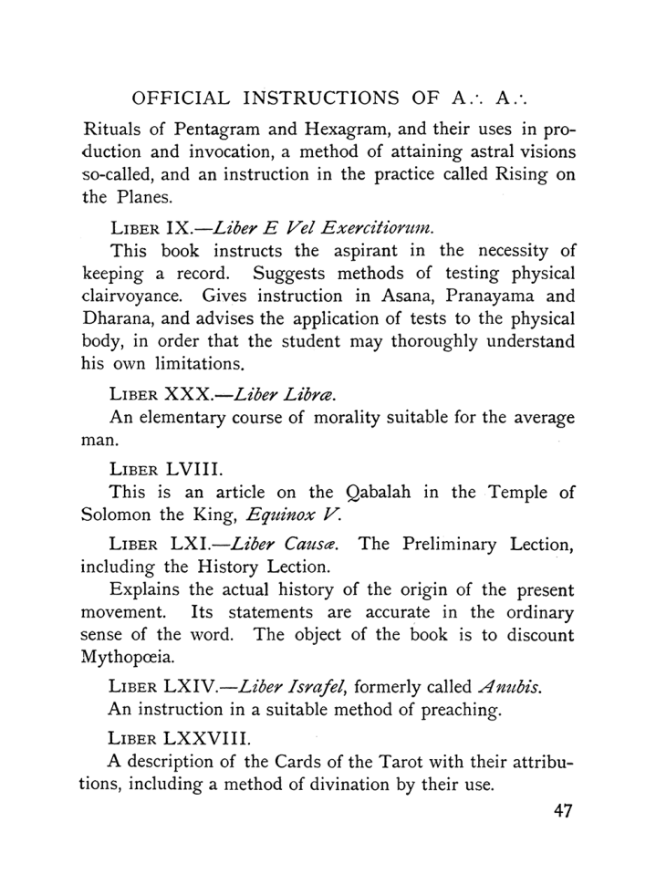 Original scan of The Equinox (Volume I, Number X), PDF page 87