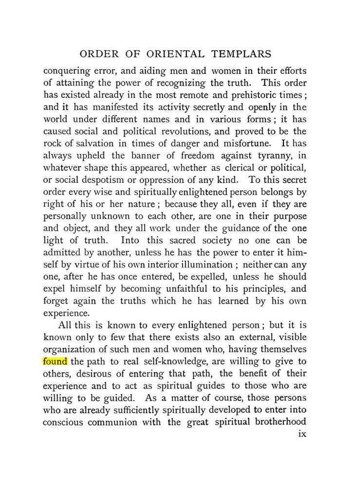 Original scan of The Equinox (Volume I, Number X), PDF page 9