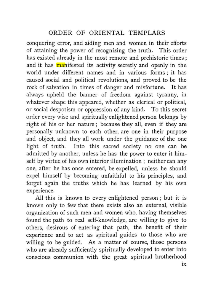 Original scan of The Equinox (Volume I, Number X), PDF page 9