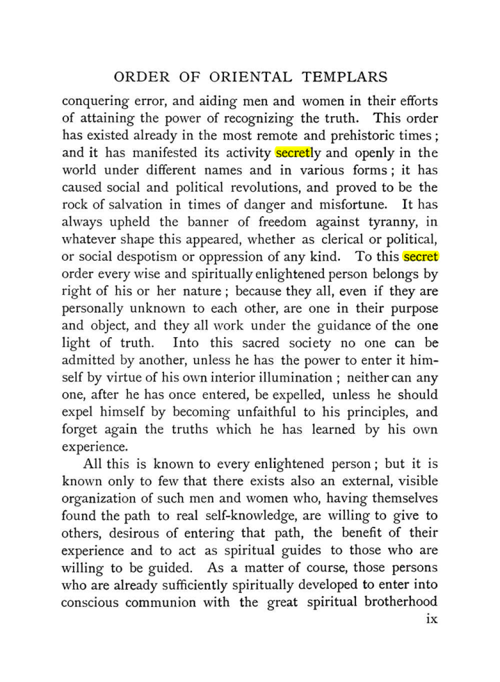 Original scan of The Equinox (Volume I, Number X), PDF page 9