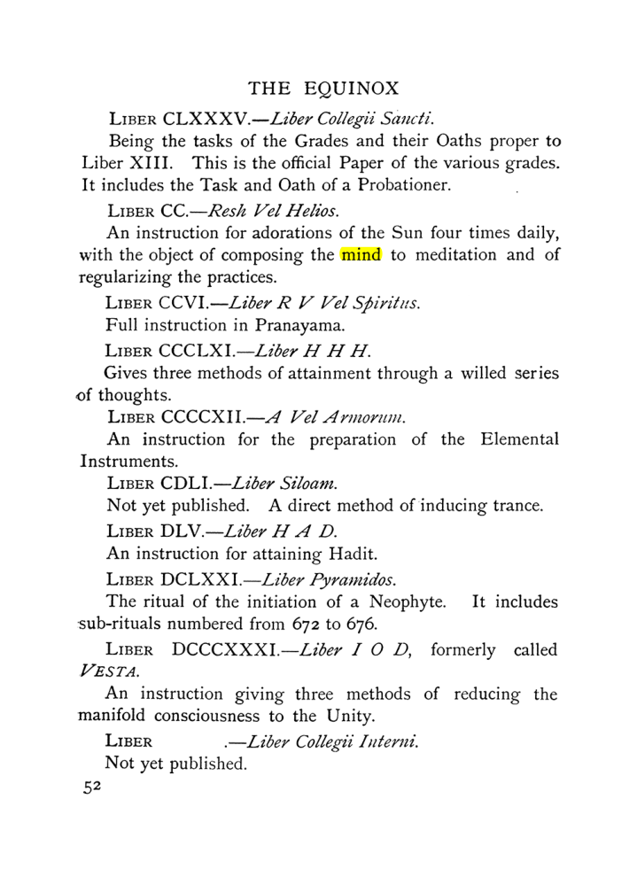 Original scan of The Equinox (Volume I, Number X), PDF page 92