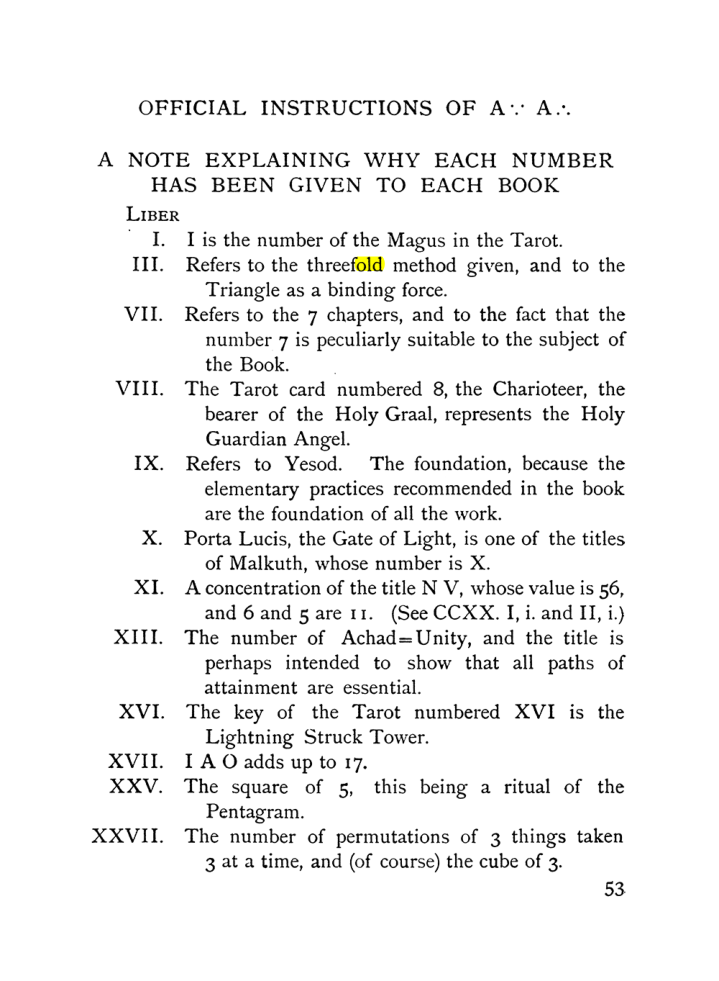 Original scan of The Equinox (Volume I, Number X), PDF page 93