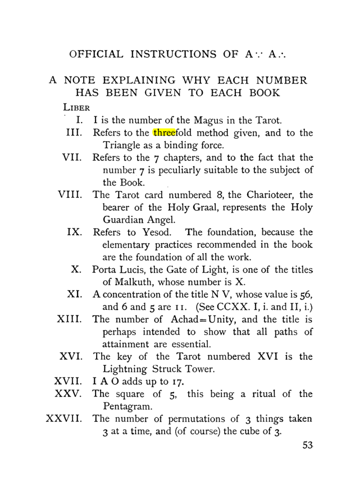 Original scan of The Equinox (Volume I, Number X), PDF page 93