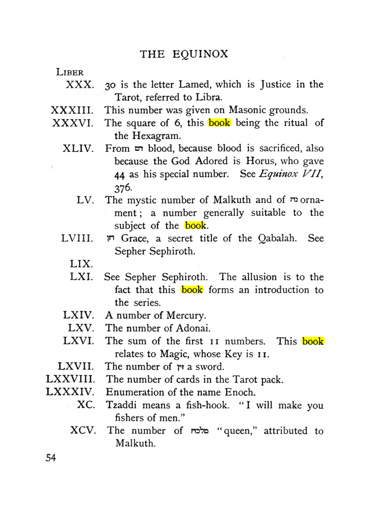 Original scan of The Equinox (Volume I, Number X), PDF page 94