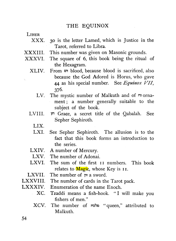 Original scan of The Equinox (Volume I, Number X), PDF page 94