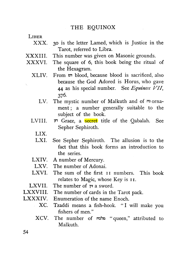 Original scan of The Equinox (Volume I, Number X), PDF page 94