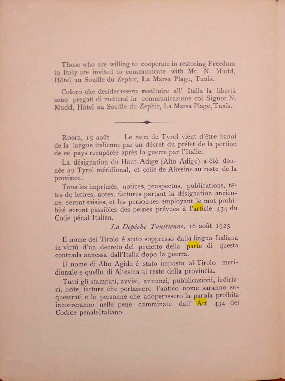 Original scan of Songs for Italy, PDF page 2