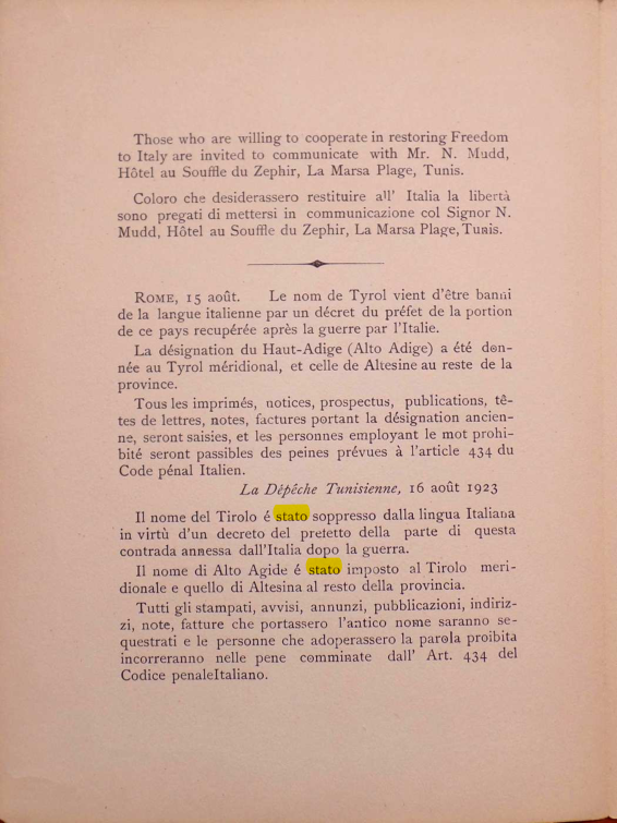 Original scan of Songs for Italy, PDF page 2