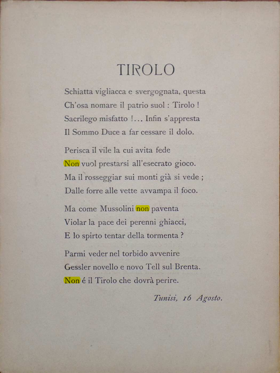 Original scan of Songs for Italy, PDF page 4
