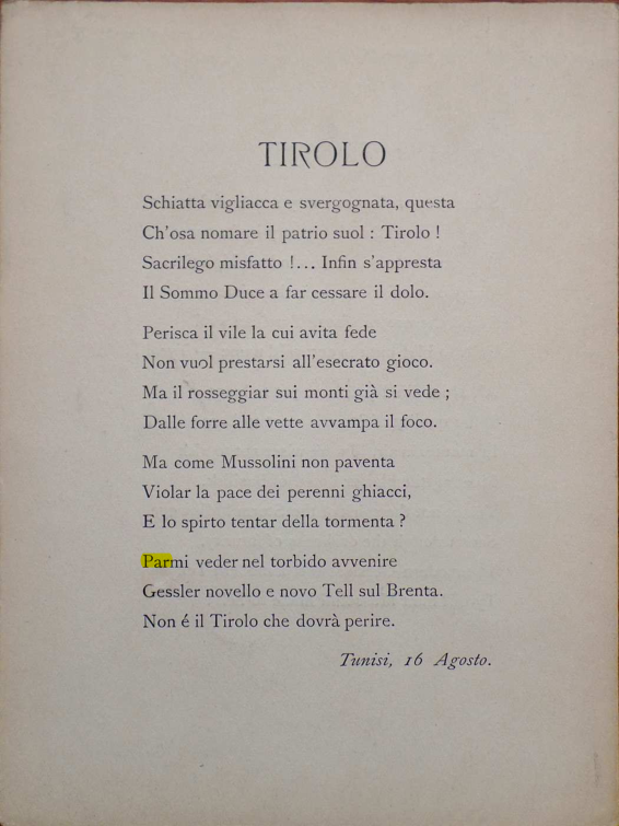 Original scan of Songs for Italy, PDF page 4