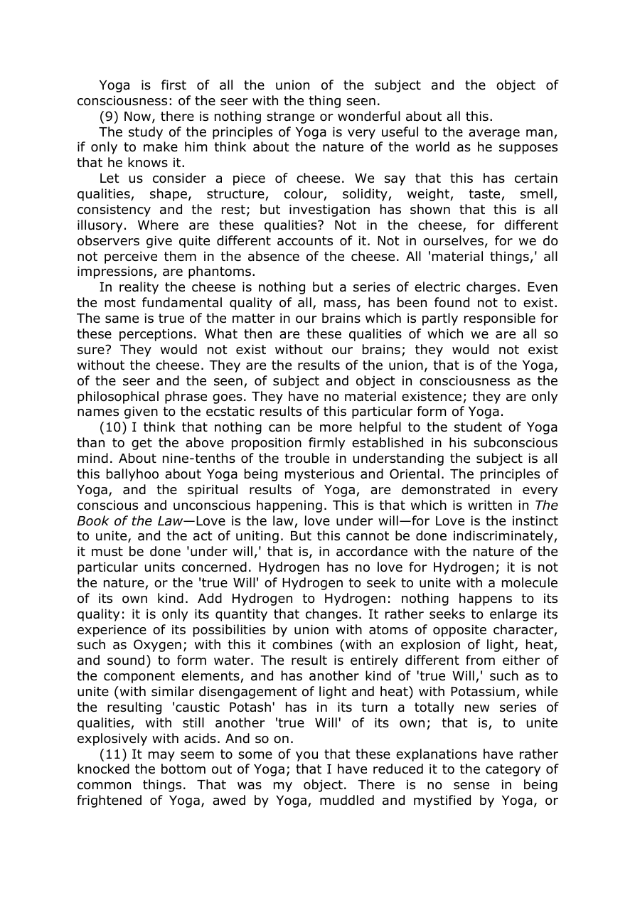 Original scan of Eight Lectures on Yoga, PDF page 10