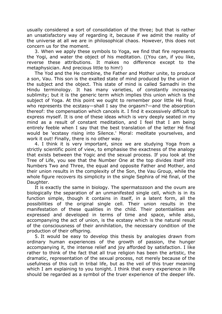 Original scan of Eight Lectures on Yoga, PDF page 40