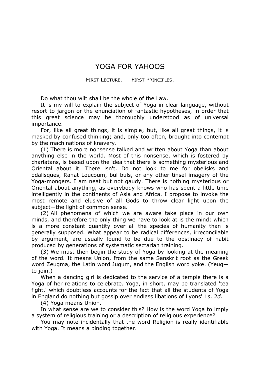 Original scan of Eight Lectures on Yoga, PDF page 8