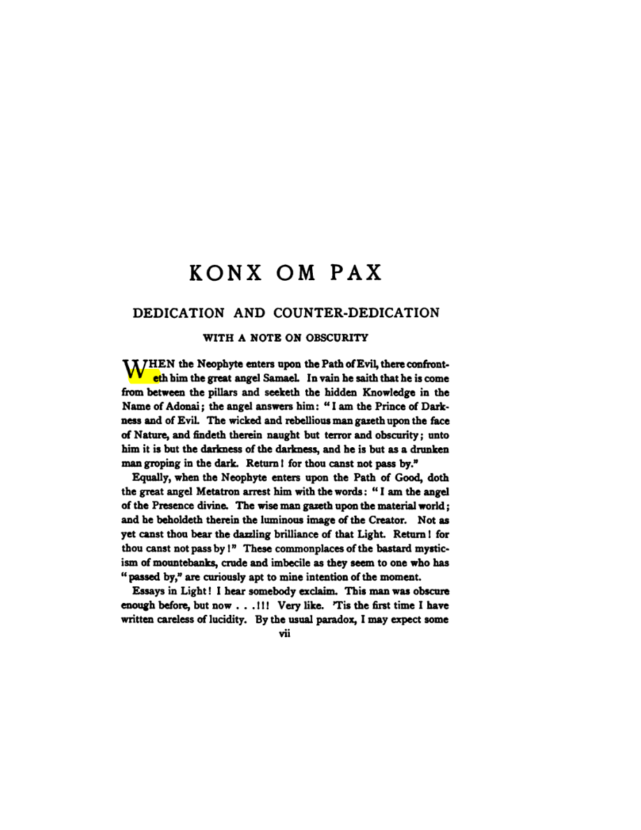 Original scan of Konx Om Pax, PDF page 13