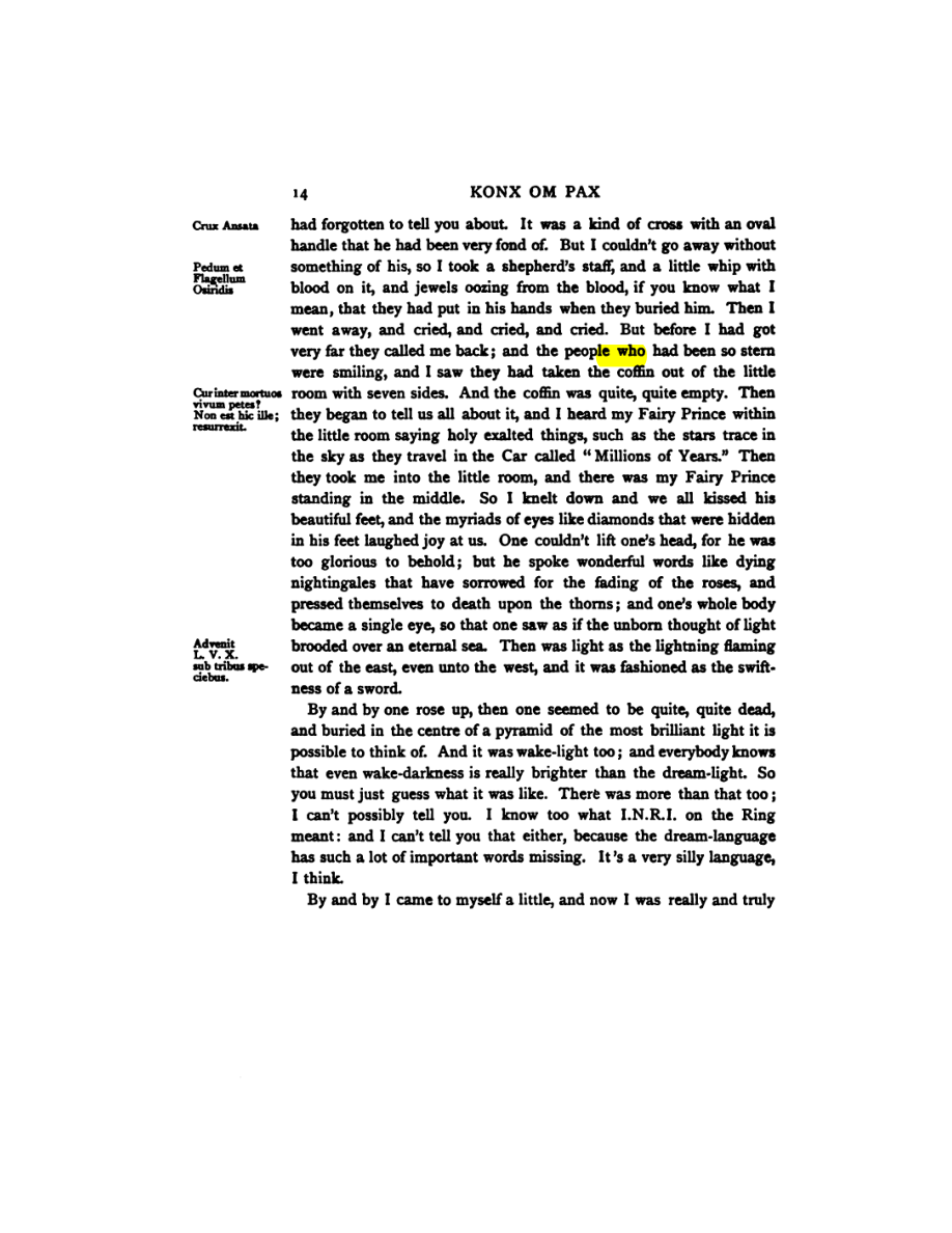 Original scan of Konx Om Pax, PDF page 34