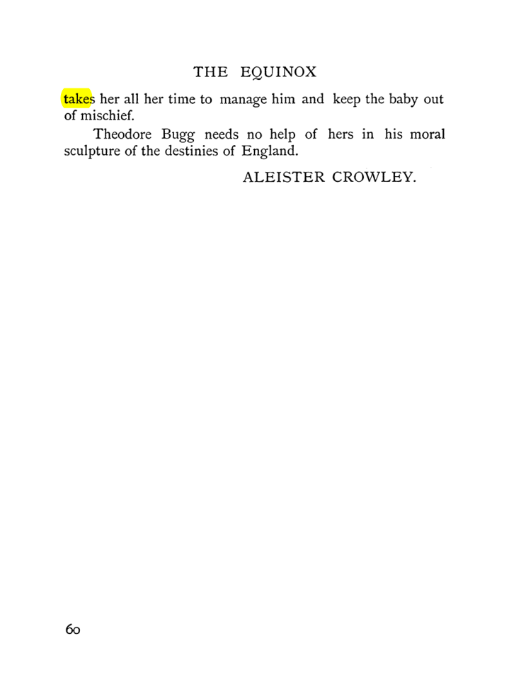 Original scan of The Equinox (Volume I, Number VIII), PDF page 102